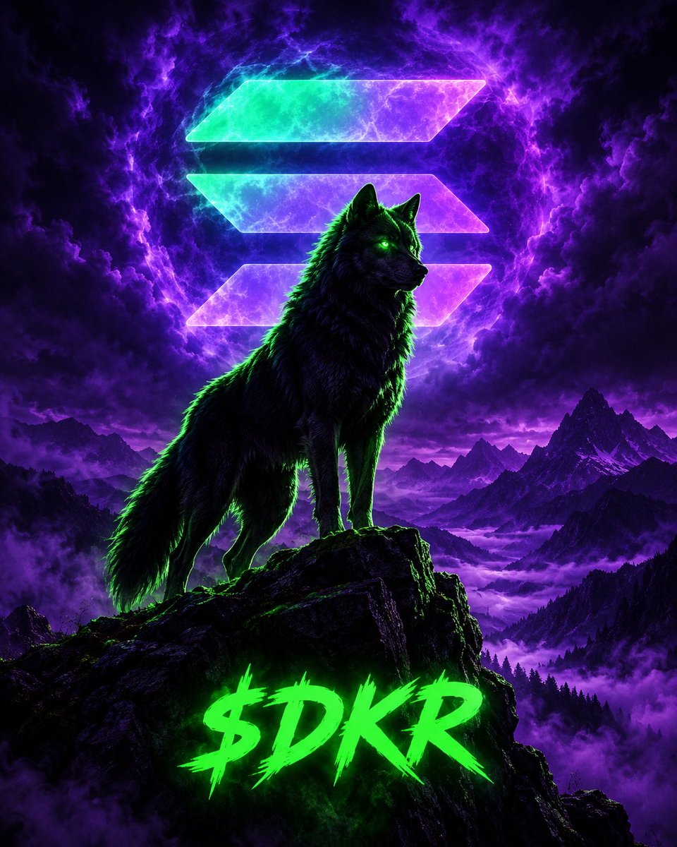 DAKAR_DKR's tweet photo. The moon has a new rival. 🐺

$DKR is howling at the Solana sky.
Small pack, big hill, and the climb has just begun.

Join the den👇🔗
https://t.co/I7NVJHUxxa

CA: CcVeGtWCwebeAYoeahXqzj3Kh96trkxSweA5XXtHpump
#DKR #Solana https://t.co/fB4J9MOlLz