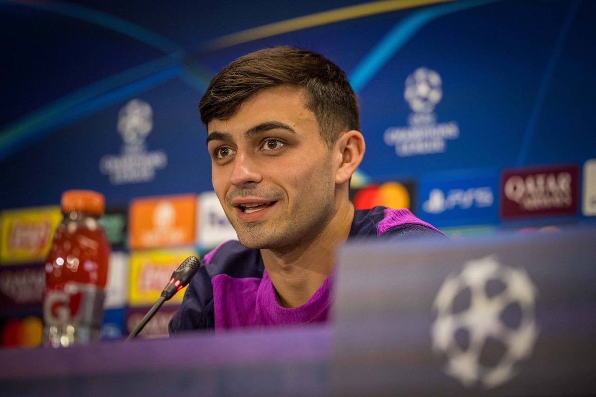 chiomabby2's tweet photo. 🚨❗ PEDRI TO JOIN HANSI FLICK AT THE PRESS CONFERENCE! 🎙️🔵🔴

Pedri will accompany Barcelona manager Hansi Flick at the pre-match press conference ahead of Tuesday’s Champions League showdown against PSG. ⚔️🏆

ALL EYES ON BARÇA IN PARIS! 👀💙❤️ https://t.co/vvaxSWpasA