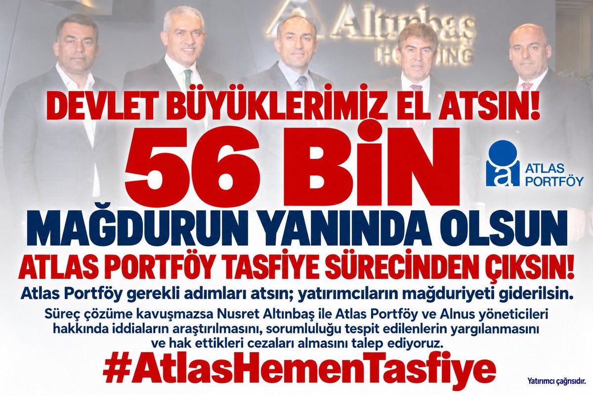 mustykemal61's tweet photo. Paramızı alın teriyle biriktirdik! Her karar, her işlem araştırılsın. Nusret Altınbaş’ın sorumluluğu incelensin; suç delili varsa hesabı mahkemede sorulsun!
#AltinbasYargilansin https://t.co/NxagWDthzh