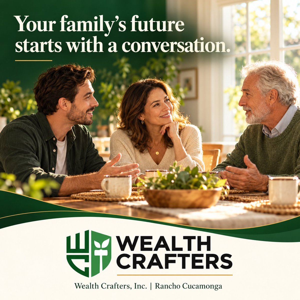 jerrytorrespro's tweet photo. Your family’s future starts with a conversation. 💚

This Sunday, ask: “What matters most to you when you think about our family’s future?”

Listen. Share your wishes. Start there.

Wealth Crafters, Inc.
#FamilyLegacy #EstatePlanning https://t.co/S1f5KnEoN0