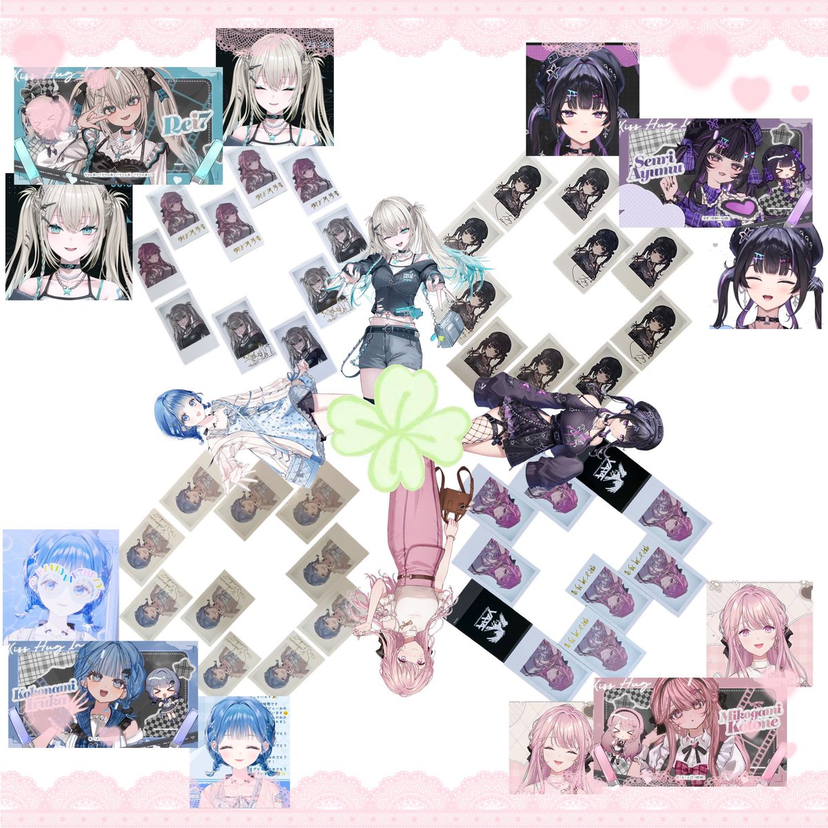 yooosk_'s tweet photo. #Y4T4HA ♧

　　Y4T4 Half Anniversary

♡ ハフアニおめでとう週年おめでとう ♡

これから先も、たくさんの思い出を。

　✦ ───── ○ × ───── ✦ https://t.co/VQndIbbJa0