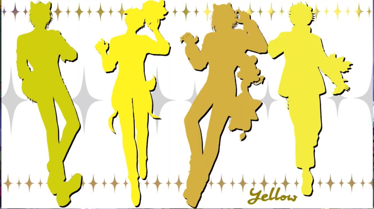 Kaelix_Clips's tweet photo. OMG THE SILHOUETTES FOR YELLOW 👀?! https://t.co/TxIXKmw8Fv
