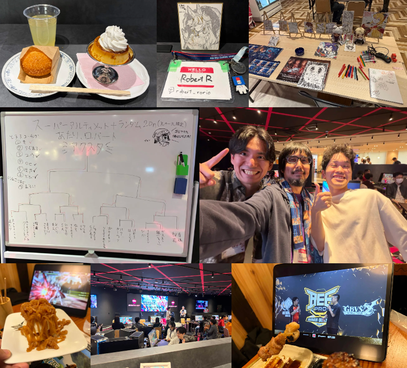 robertrorio's tweet photo. #RISINGFIELD #3 、#GBVSR を楽しみつつ、カレーパンの食べ納めしたりとても楽しかったです!
SU+ランダム2onはてつおにアドバイスもらいつつあたりさんとお互いにカバーしあい優勝!更にそのてつおはESシングル大会初優勝!かつせさんのガレヲンも勝ち取れ最高の会でした。
#eスポフィールド のスタッフさん、ゆうちゃそさん、とろろさん、判事、いつもありがとうございます。来月も多分また来ます。