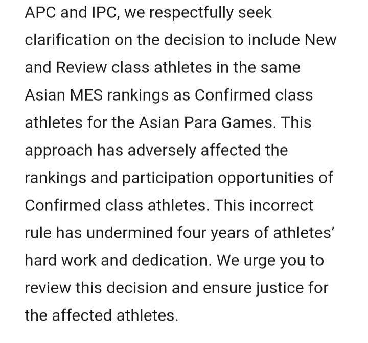 Marin1481660's tweet photo. Asian Para Games 2026
@ParaAthletics @asianparalympic #MissionFairClassification
#justiceforparasports #StopCheating @Paralympics @SpartaJustice @FoxNews @CBSNews @barstoolsports
@CollinRugg https://t.co/tbrYdMn1UH