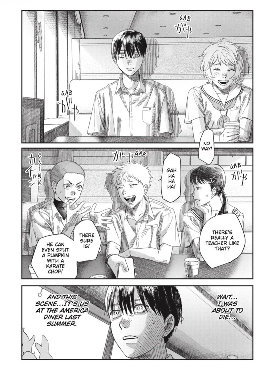 ILoveUAllSo2's tweet photo. #TSHD50 Spoilers
I love that we get to see the whole gang here again having fun! Seeing Hikaru again just fits so well! Yoshiki making sure that he is talking to the human Hikaru just hits hard. I wonder because Hikaru asked about funerals, will we finally see Hikaru's funeral? https://t.co/PL6fkxLjsB