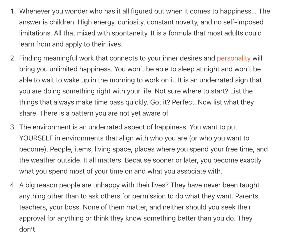 thebeautyofsaas's tweet photo. most people spend their whole lives searching for happiness, only to realize that most of it comes from the same things they enjoyed since childhood

there is a clear connection between your past and where you are now... yet most never think about it https://t.co/ydcYmHHx1z