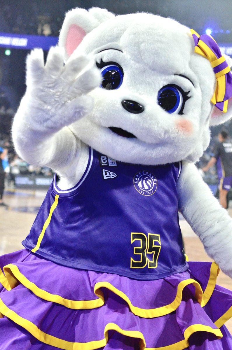 36KERS428's tweet photo. はい可愛い〜✌️🐻‍❄️✌️

#東京サンロッカーズ #ヴィンディー https://t.co/mFVdaOeUdh