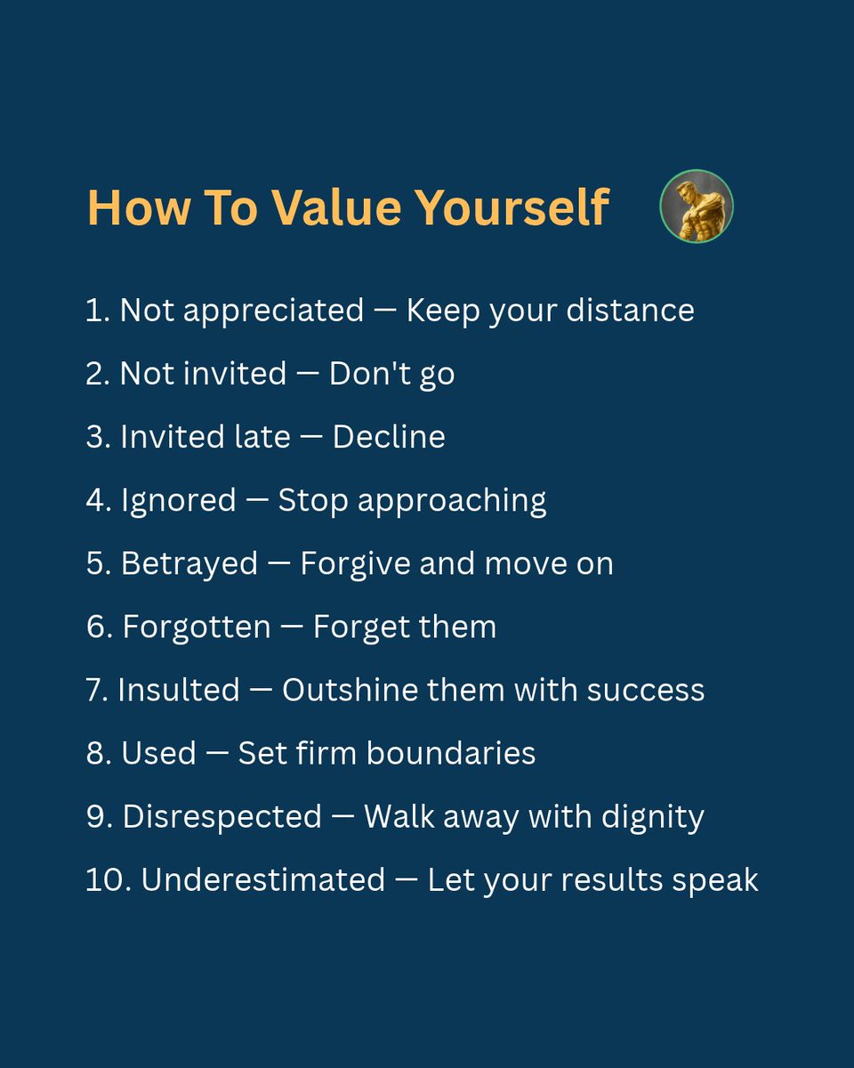 Mindsetmatter_'s tweet photo. How to value yourself. https://t.co/hrQqreP6jQ