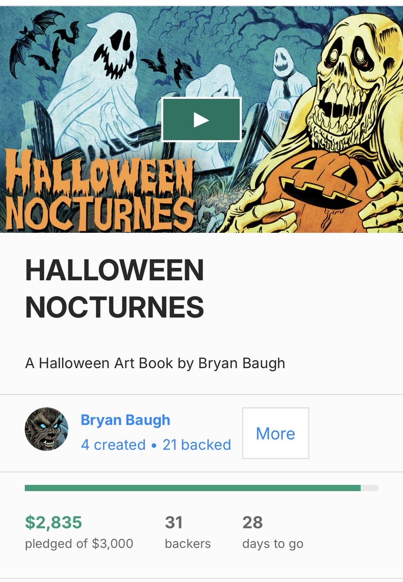 BryanBaugh's tweet photo. ONLY $165 away from being Fully Funded! 
🎃🎃🎃🎃
LINK BELOW! https://t.co/2iEDDxLf2n