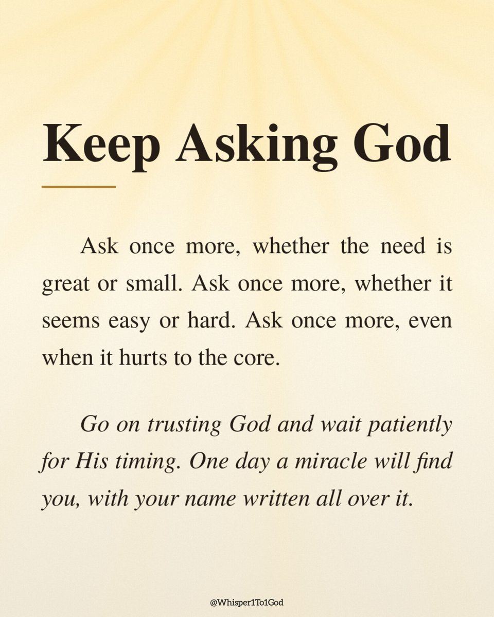 Whisper1To1God tweet picture
