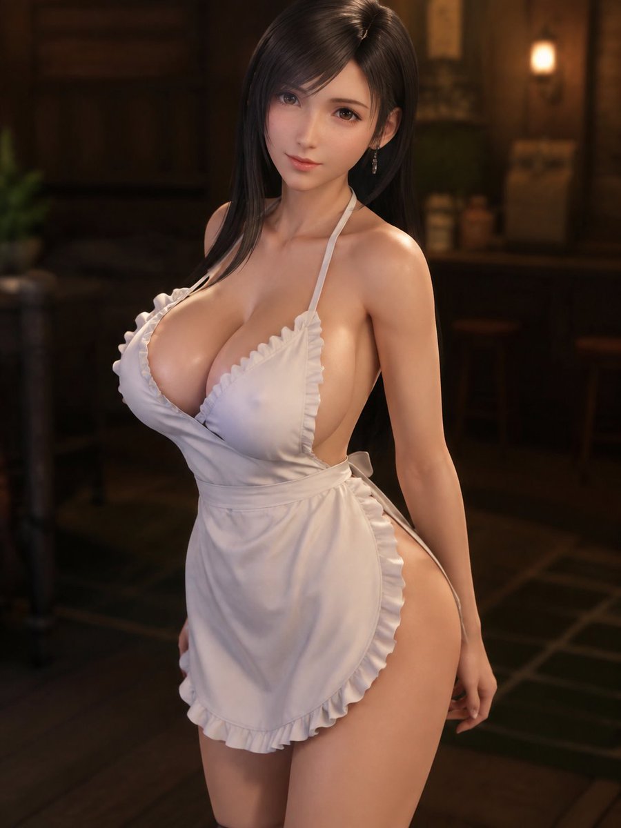 HMAN_Game's tweet photo. #蒂法 #ティファ #TIFA #FF7 #FFVIIRemake #AIart https://t.co/pl5KeTHvad