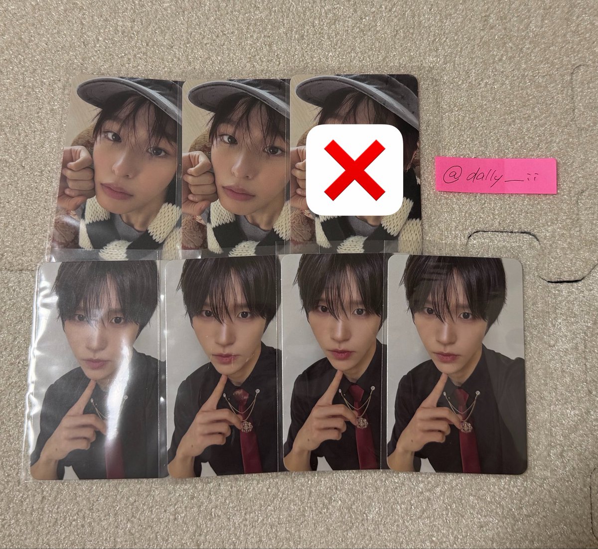 dally_____ii's tweet photo. 【交換】NCT WISH NCTWISH ウィシ I SPY Deluxe Book Ver. 初回限定 特典 トレカ

譲：リク、ジェヒ 黒スーツ

求：ユウシ、リョウ (2枚目💖)

郵送 or 11/23ドリフェス手渡し
n:1可能です。条件の合う方はぜひお声がけお願い致します。 https://t.co/vMKJJtmmrO
