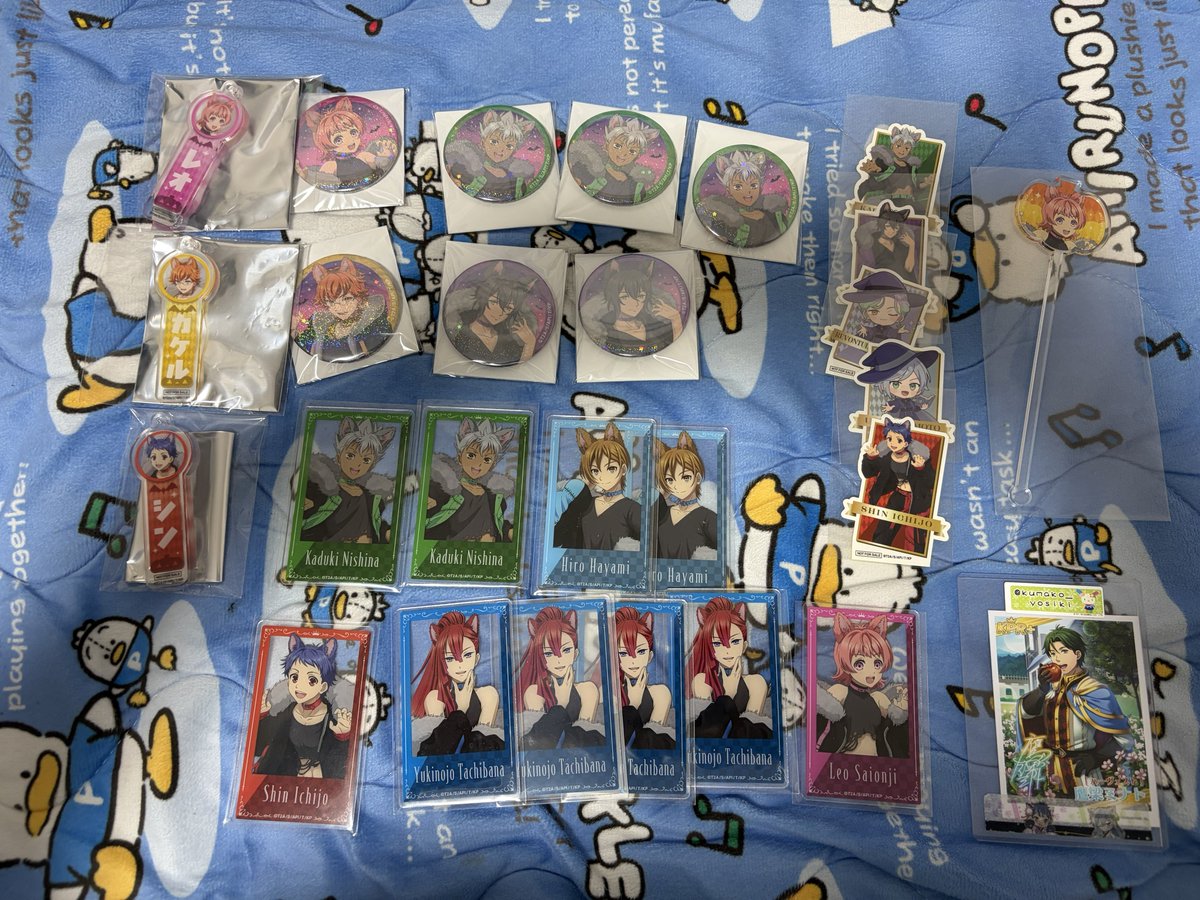 kumako_yosiki's tweet photo. キンプリ and gallery ハロウィン
缶バッジ 特典 マドラー アクカ アクリルカード
レオ カケル カヅキ ヒロ ニッカネン 右京⇔定価>ミナト
予約特典 おなまえキーホルダー
シン レオ カケル⇔ミナト
来店特典 ポスカ
レオ2⇔ミナト
クリアシート
レオ2 カケル シン コウジ2⇔定価
コースター
求)ミナト https://t.co/qQ9Eu3hJwC
