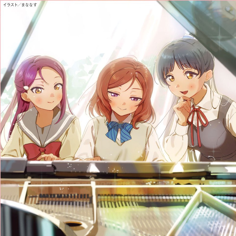 musefile's tweet photo. maki riko and ren! https://t.co/gBngEHBqOU