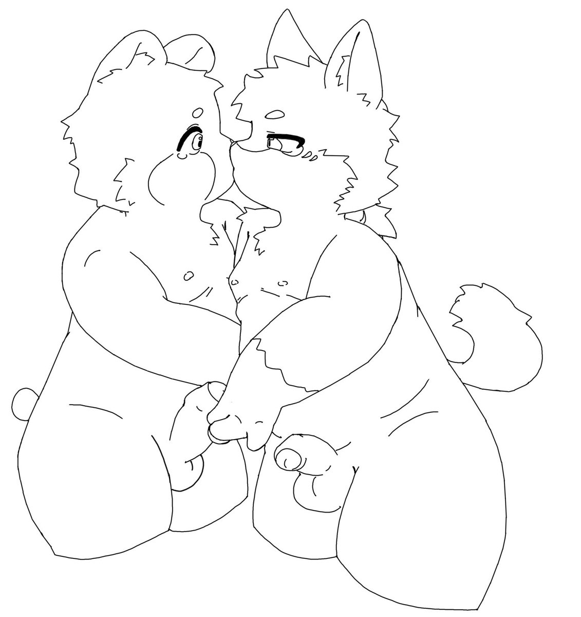 limeimei348495's tweet photo. 狐狸🦊和狸猫🦝🫪 https://t.co/EJMe44vGok