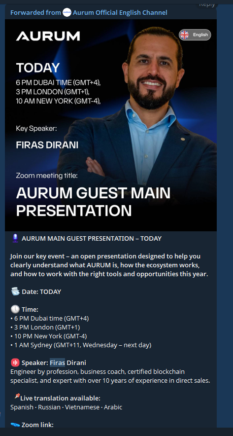 uwu29063's tweet photo. (1) Firas Dirani, Friend of Ahmad Zen also promoted the Aurum Foundation. Guess what? His whole identity has been cleared out of Aurum official channels as well: https://t.co/XQFms3sA39