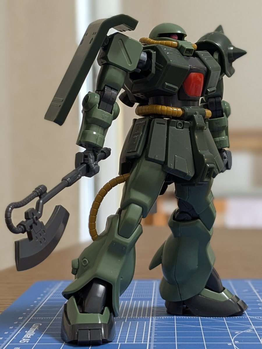 ZYBT4ht4WprXOLE's tweet photo. HG　ザクⅡ改
#ガンプラ
#ベストショット選手権 https://t.co/4d9vpPvdWV