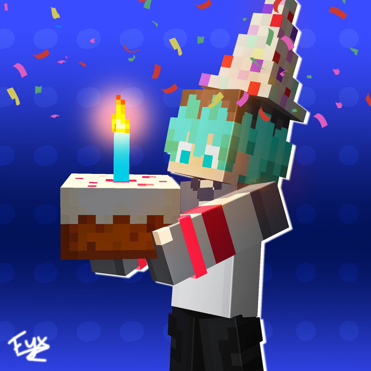Greenfyx_'s tweet photo. ¡Feliz cumpleaños @Dotanick2!
Espero sigamos compartiendo más años y más partidas de Deadlock xd
#minecraft #render #minecraftrender https://t.co/9YHGGOkW7J