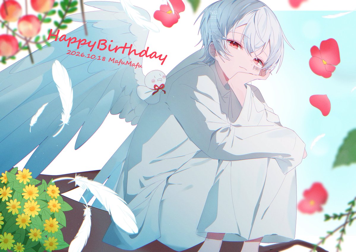 fuu_718's tweet photo. #まふまふ誕生祭2026 
#まふあーと 
お誕生日おめでとうございます！！！！！🎉 https://t.co/QeQ67pi2m9