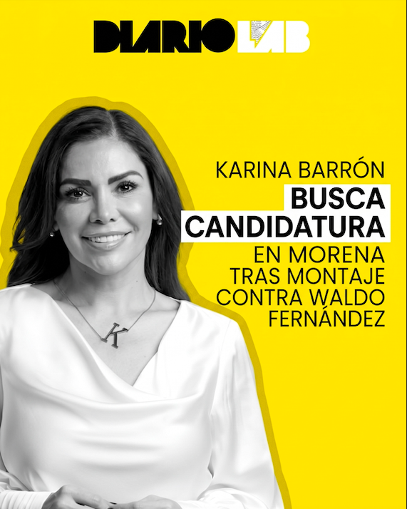cesarmty's tweet photo. 🔴⚡️¡BOOOM 💥
¿Sin memoria en la 4T?
Hace apenas unos meses, Karina Barrón fue detenida y vinculada a proceso por formar parte de un montaje judicial vs. @FdzWaldo.
💥Hoy, tras pasar x PAN, Independientes, MC y PRI, reaparece registrada como aspirante a diputada por...¡Morena! https://t.co/4hJr1JG8CY