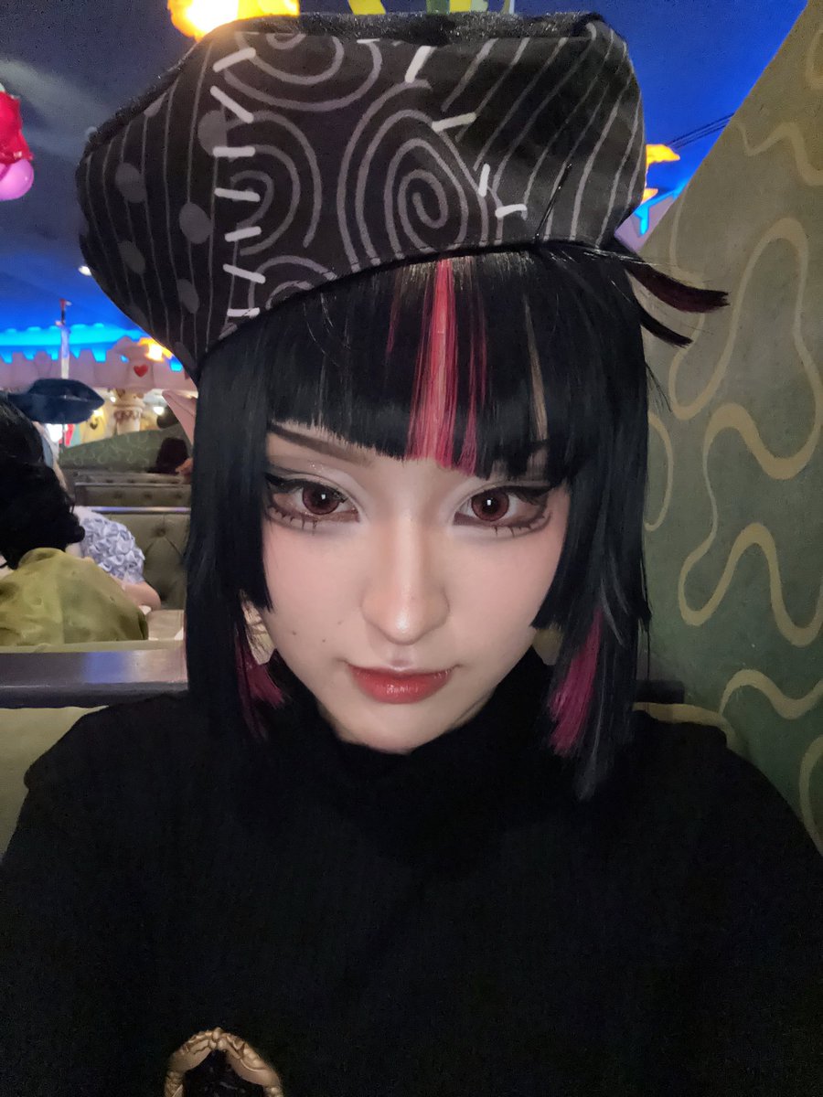 ikypf's tweet photo. リリアちゃましてきた♪
Dハロ楽しすぎた。ナイトメアマレウスと花婿イデアで回ってたョ

 #ディズニーハロウィン  #Dハロ仮装2026  #Dハロツイステ  #Dハロ仮装者さんと繋がりたい  #Dハロリリア https://t.co/0W9thZRrWq