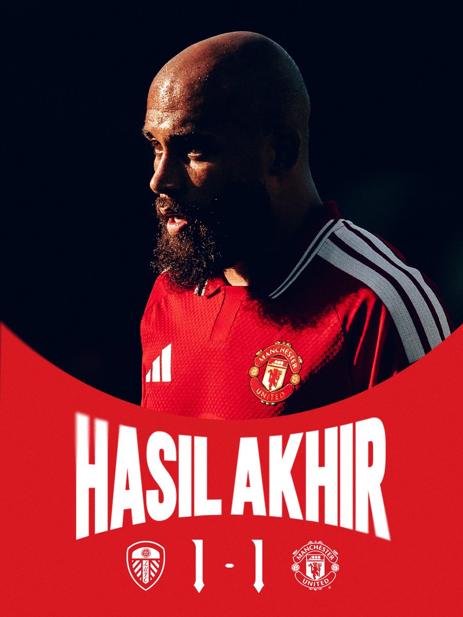 ManUtd_ID's tweet photo. Laga tandang berakhir imbang. https://t.co/iZSz1Pe2Ih