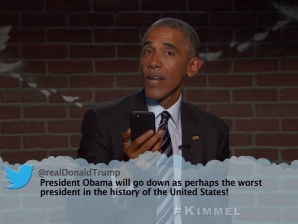 JoelDGG's tweet photo. @terrenobaldiu @themagaking @Jolson1787 @BarackObama “Really? Well, @realDonaldTrump, at least I will go down as a president” https://t.co/foHLpnBBnT