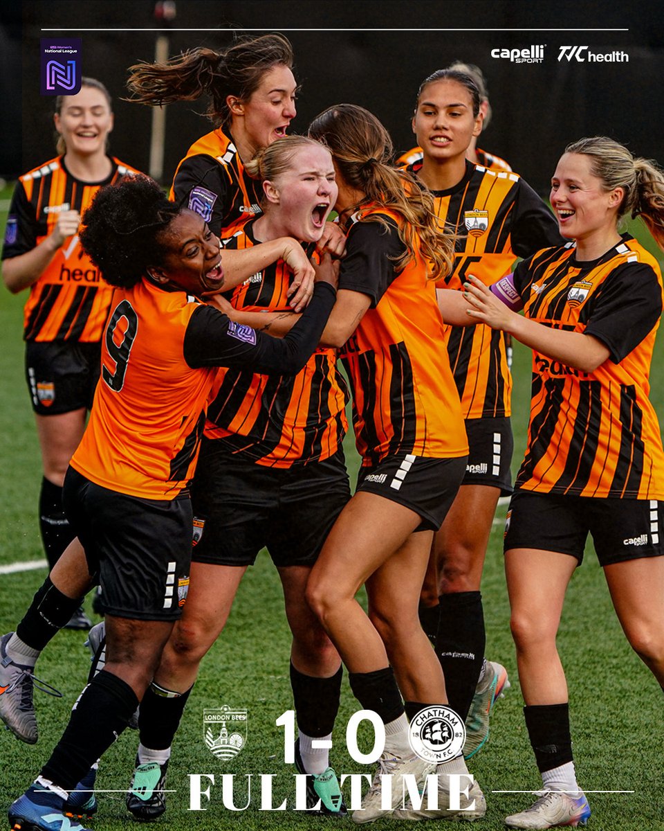LondonBees's tweet photo. FT’ | Another win for the Bees!!

🟠 1-0  🔴
#LondonBees 🐝 https://t.co/lZ8oXN4USY