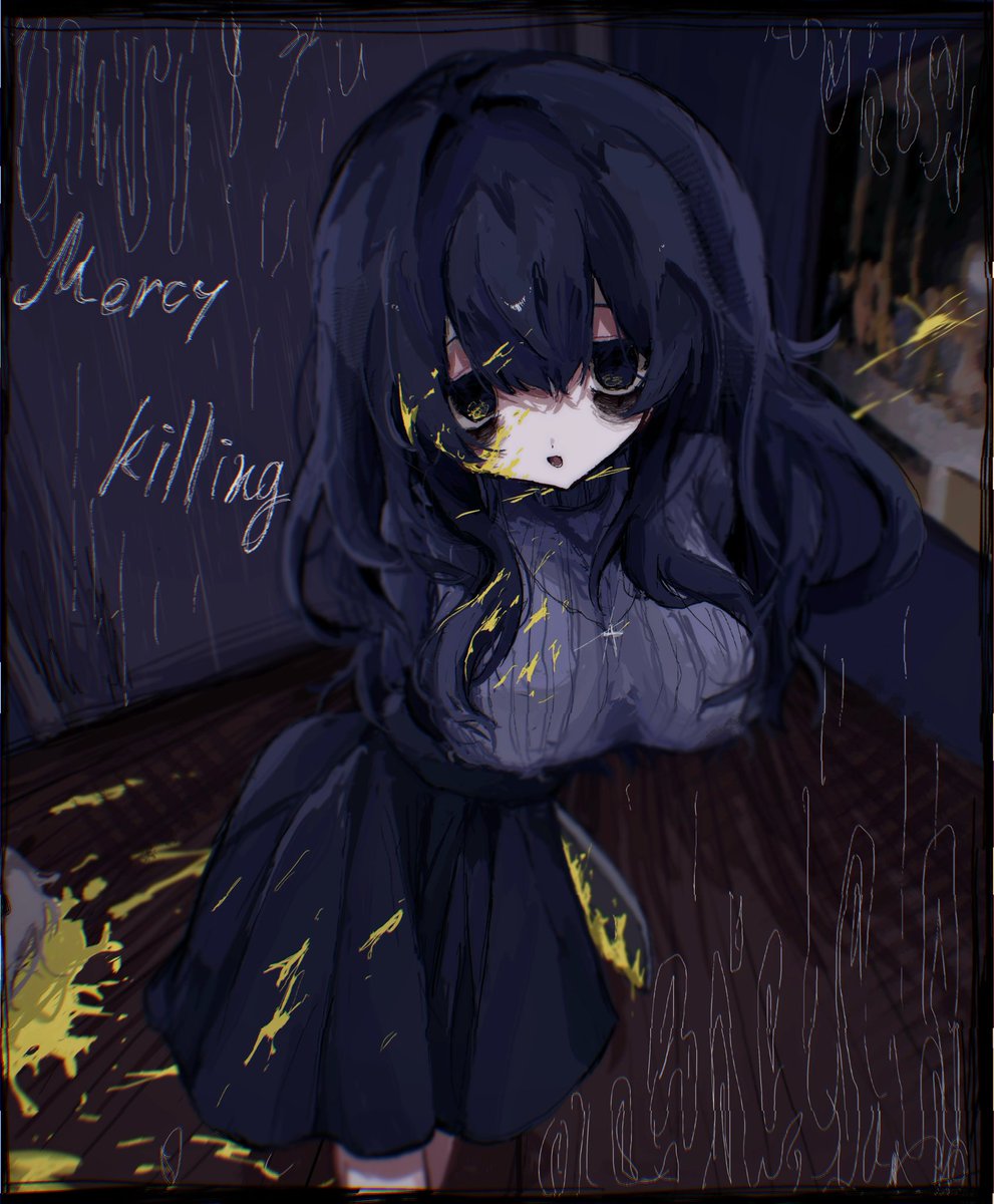 milisyll's tweet photo. 壊れた幸せの飛沫を 浴びたあなたの顔が浮かぶわ！
#IyowaGirlsDraw https://t.co/qYSbU1G8vb