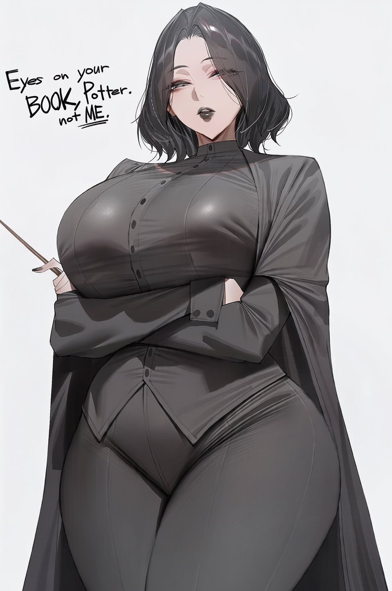 Milf_Snape's tweet photo. "There will be no silly wand waving or Incantations in this class!"

🐍 18+ ERP Account 

🐍 90% lesbian 

🐍 50% Dom/Sub

🐍 40+ milf

🐍 Multiverse friendly 

🐍 OC friendly 

🐍 Mainly Futa

🐍 Maybe be Fem

🐍 Minors DNI

🐍 Please say Hi first https://t.co/KJCBXmSojI