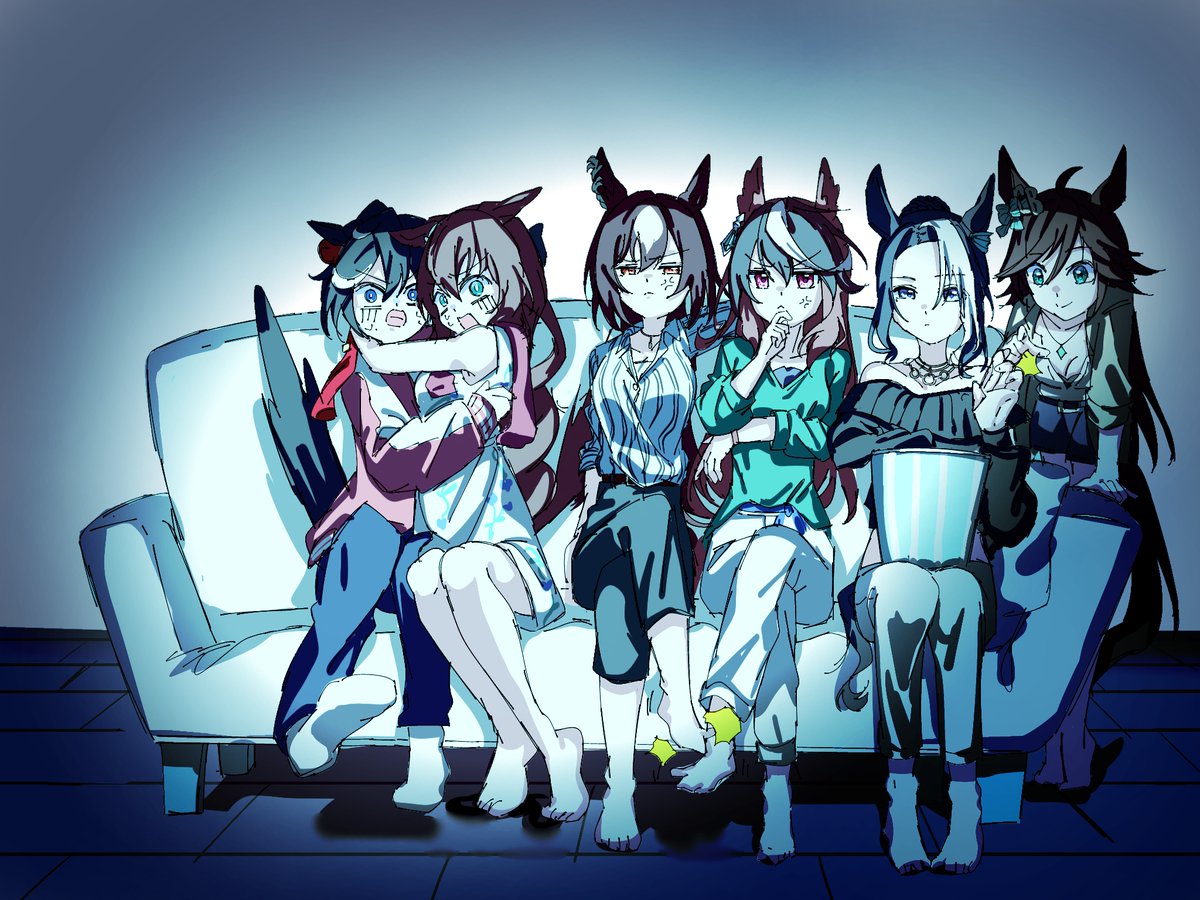 hutabasan_0204's tweet photo. マルゼンあたりの家で映画見てる昭和組
#ウマ娘 https://t.co/f1slcrtaFQ