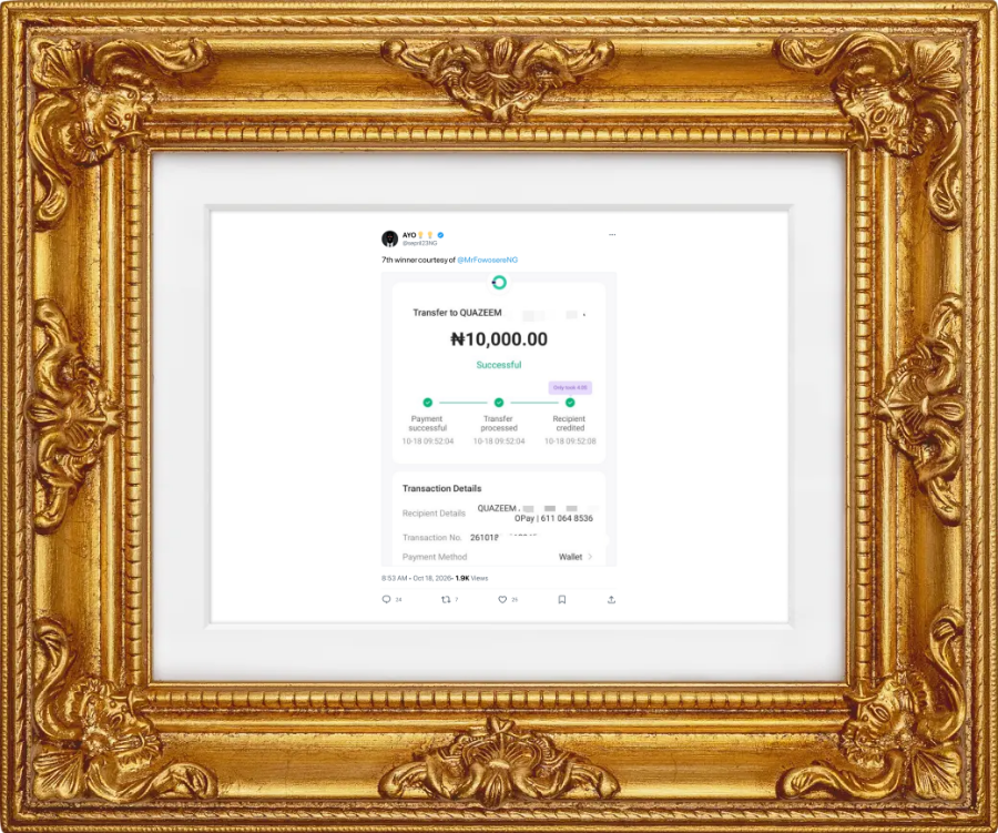 stickermule's tweet photo. @yomithegoat5 @sepril23NG @MrFowosereNG Here's your framed post: https://t.co/407DPPTd5w
Follow @stickermule to support this bot. https://t.co/H9pbCB7cTB
