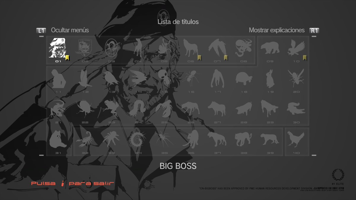 DarghoX's tweet photo. 💎 Platino 1️⃣0️⃣6️⃣
🎮 Metal Gear Solid 4: Guns of the Patriots (PS5)
✍️ 10/10

​Auténtica obra maestra de principio a fin para cerrar mi saga favorita Imprescindible para cualquier amantes de los videojuegos

​🔗 https://t.co/mNVFofmxOM

​#PlayStationTrophy #MetalGearSolid #PS5 https://t.co/J6DXzIjQzK