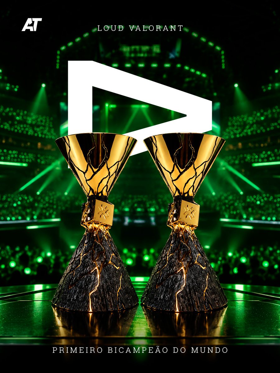VCTatualizado's tweet photo. No mundo, quem tem mais tem dois. E quem tem dois é apenas a LOUD.

SOMOS BICAMPEÕES DO MUNDO.

🏆🏆 https://t.co/Wv796zXBue