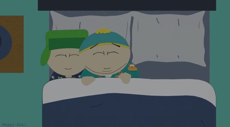 softkyman's tweet photo. Cartman is one big clingy mf #kyman https://t.co/cjwg0XB3ve