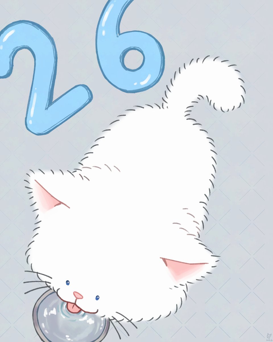 Nnn_nooora's tweet photo. 喝水🐱 https://t.co/JJP1nSS8PS
