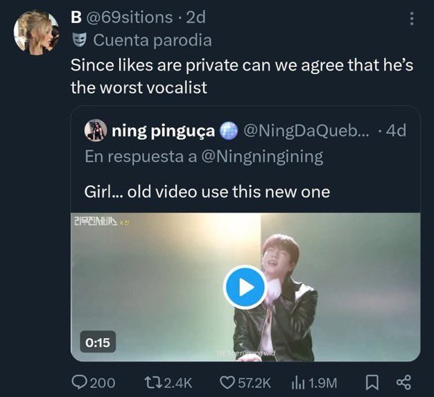 libraldols's tweet photo. @justxr07 @GavDanchez girl you're talking about hagjin he literally gets dragged for his awful voice???😭 https://t.co/R9RXiyVeFl