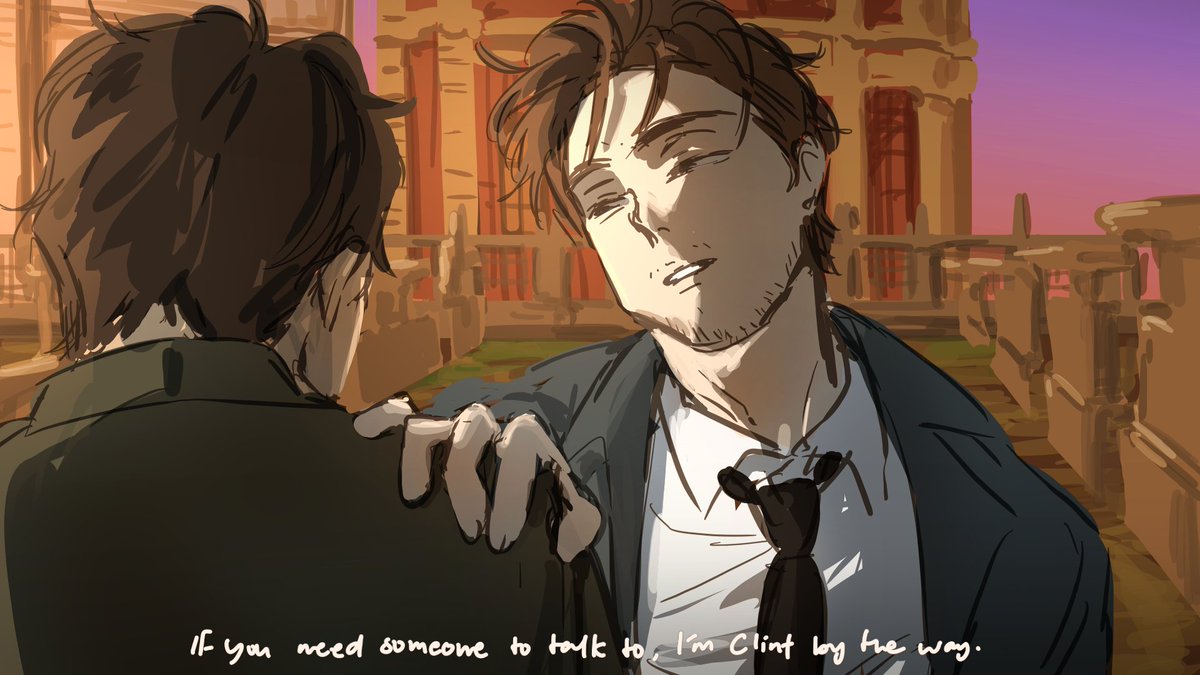 ianyunqi's tweet photo. im excited for tomorrow heres some more clint!! https://t.co/9kYv7gRQpz