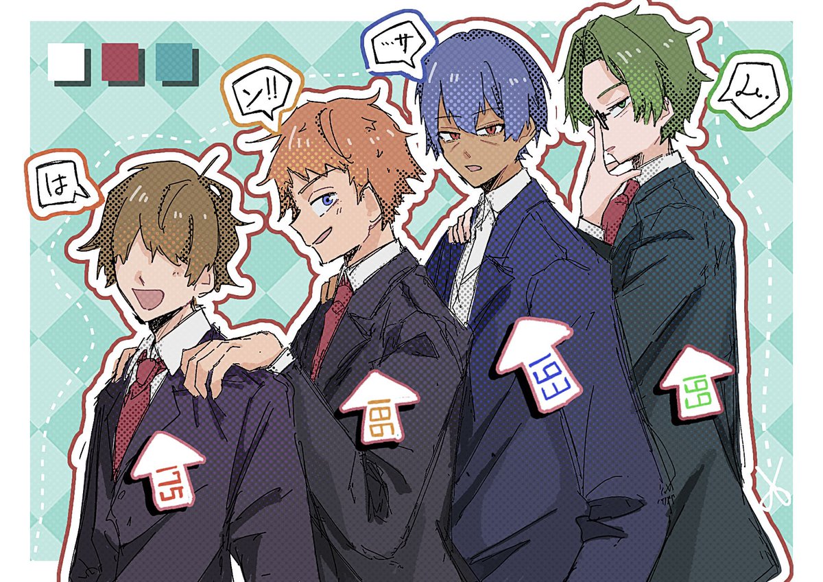Tako811423's tweet photo. 同級生〜ず

#学園ハンサム https://t.co/v7NAyD5Lwt