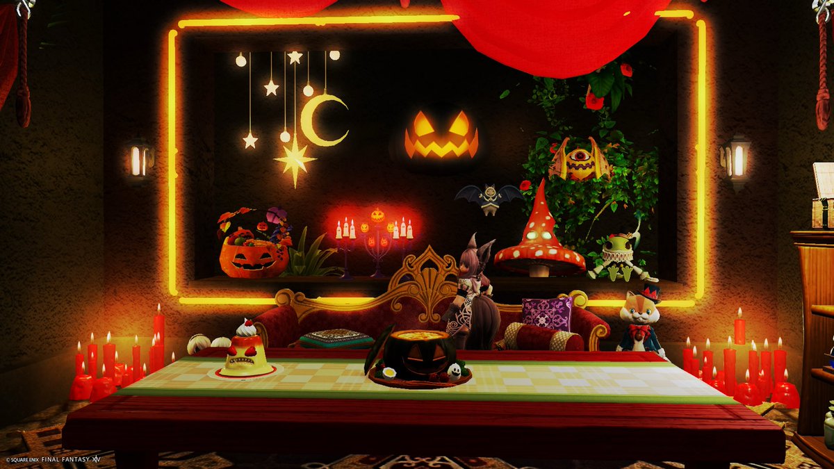 mochimaru_ff14's tweet photo. 暇だったのでPT募集で見かけたハウスへお邪魔してきた🎃
どれもかわいい🧡👻💜
#クレアハウス https://t.co/NjWykGDv6D
