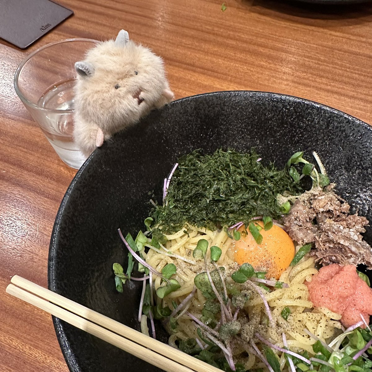 yozu_taluto's tweet photo. ご飯には届かず、、

#はむ活 https://t.co/lqLYSSZNCY