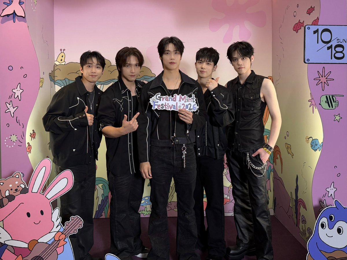 NFlyingofficial's tweet photo. [📸] Grand Mint Festival 2026

#NFlying #엔플라잉 #Still #잔불 https://t.co/JmeJJyhbwQ