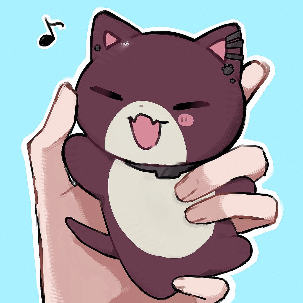 S1N1000's tweet photo. にぎにぎおはぎ(ごきげん) https://t.co/AT4K7HppBE