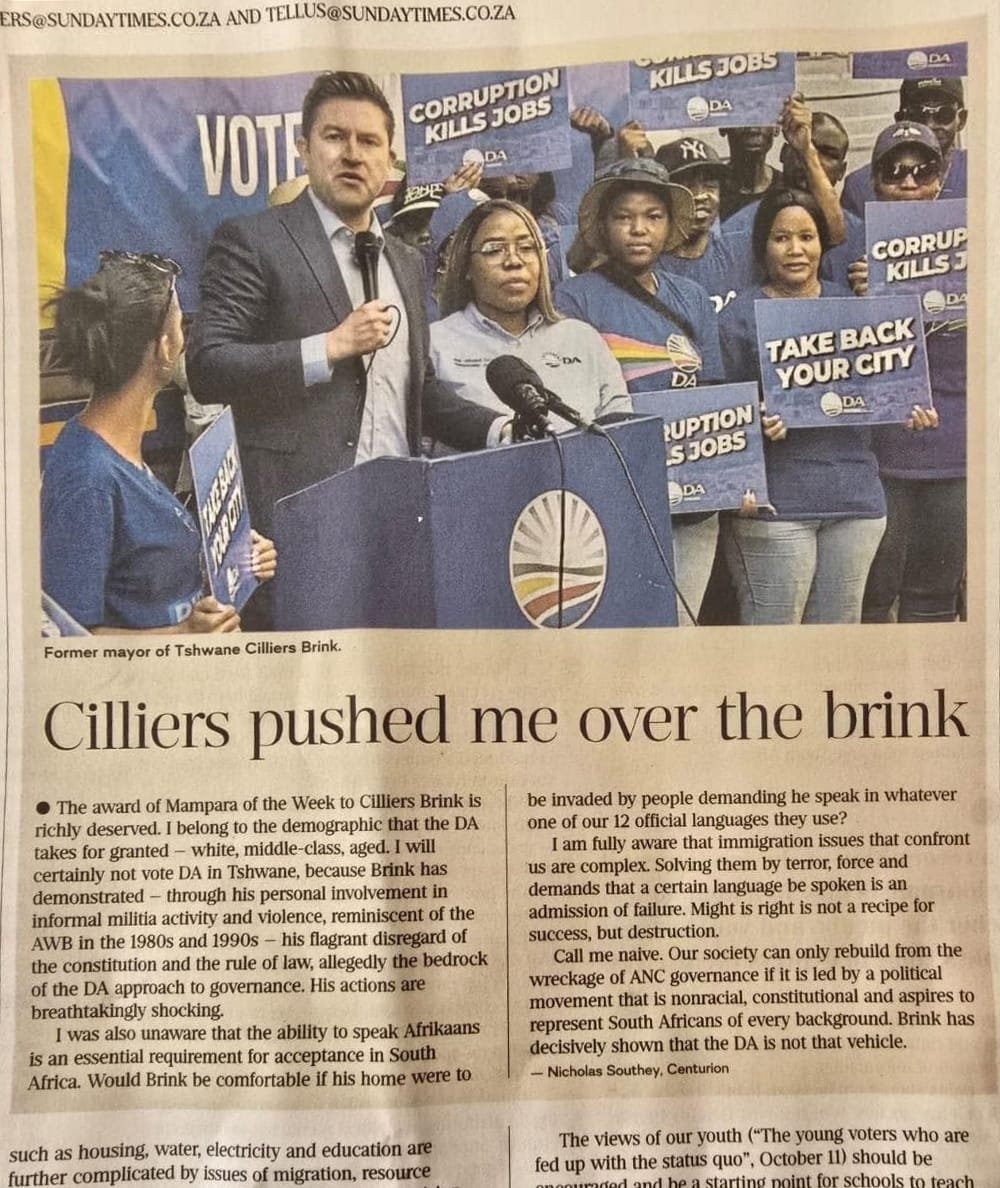 AlanDBeesley's tweet photo. A letter in today's Sunday Times. One of the best letters I have recently read. So, so true. Please read it. https://t.co/AD6X73oa2O