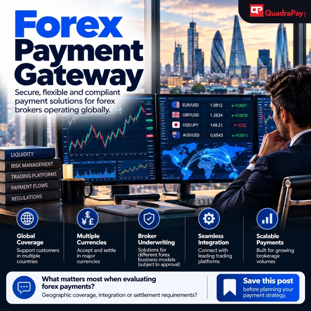 quadraservices's tweet photo. Forex Payment Gateway
Explore: https://t.co/drZvQ3GQlH
#ForexPaymentGateway #HighRiskMerchantAccount #HighRiskPaymentProcessing #ForexMerchantAccount #InternationalPayments #MerchantServices #UKFintech #EuropeanBusiness #QuadraPay https://t.co/2c28nA9zMb