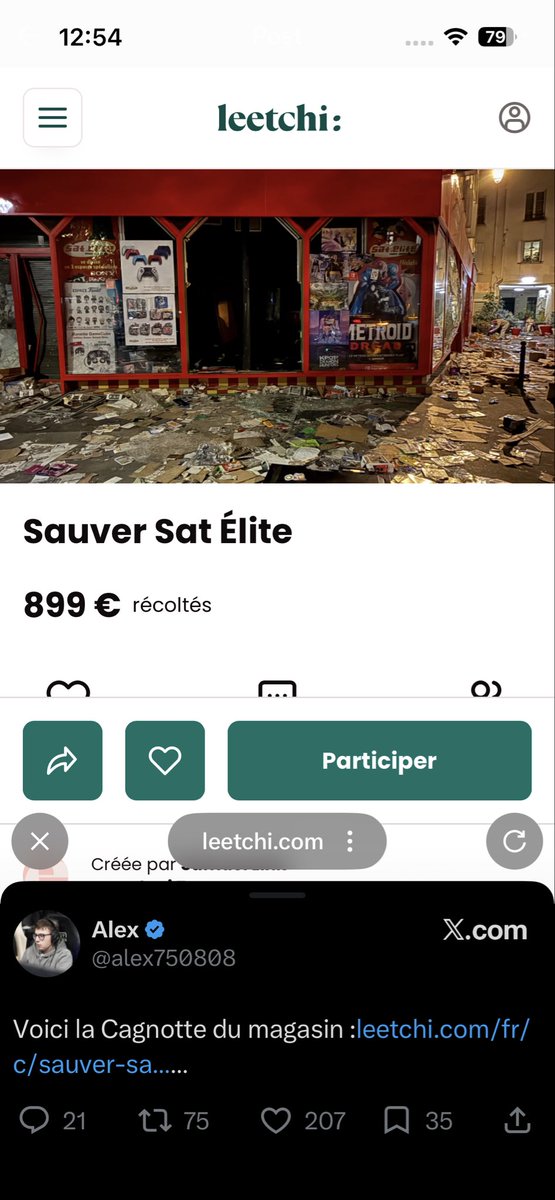 93intifada's tweet photo. continuez de donner pour l’instant on est à 899€ c’est pas mal 

c’est le prix que coûtait une ps3 en boîte chez eux par exemple https://t.co/VH3NCsesmB