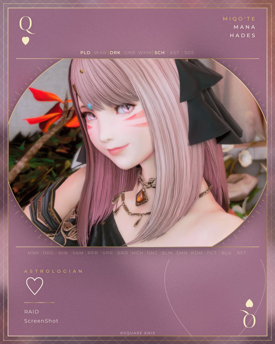 Miq_ff14's tweet photo. ちょっと出遅れちゃったけど、
リージョン内フリーマッチングの記念に .ᐟ
レイドとSS撮影が好きです🩷
自分から誘ったりはあんまりしないです(՞߹ - ߹՞)
SSポストに❤もらえるとめっちゃ喜びます .ᐟ
よろしくおねがいします₍^. .^₎⟆
#KomaLab #FF14キャラクターカード #ミコッテ https://t.co/vIHumNzjhR