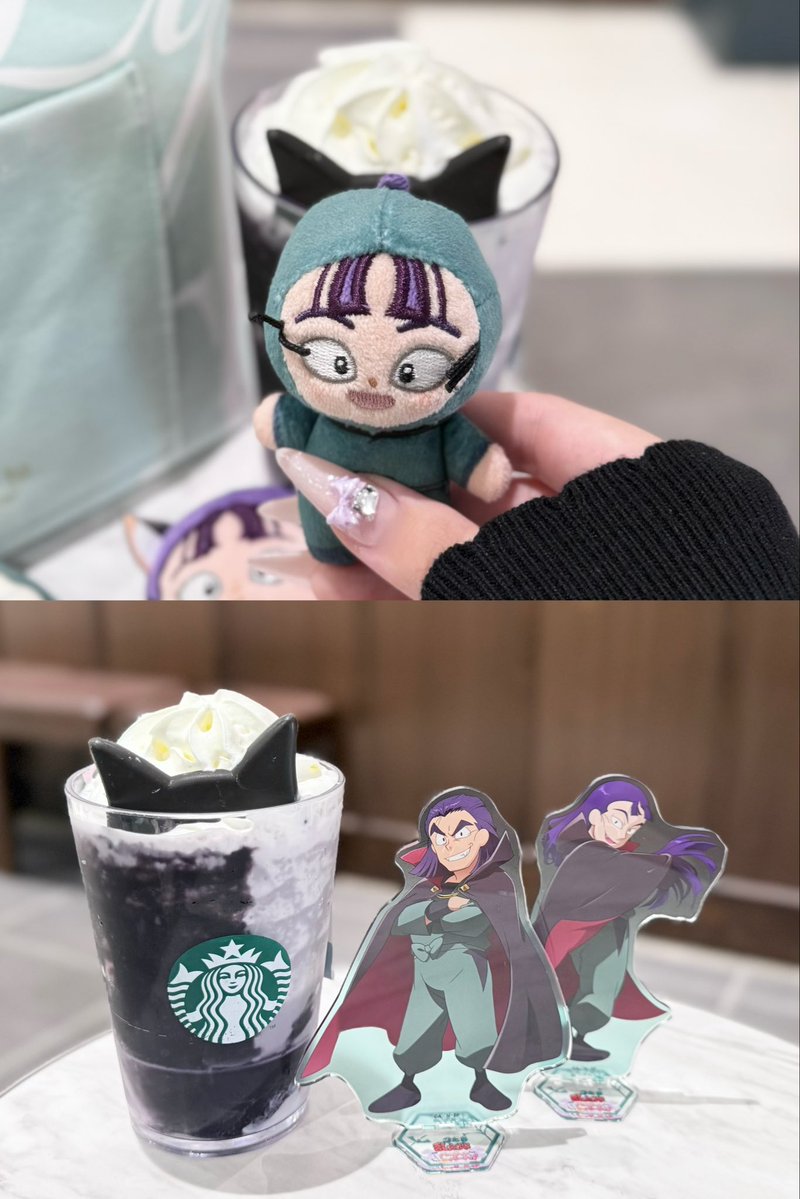 c7__no6's tweet photo. スタバの猫耳フラペチーノ🐈‍⬛.⋆𝜗𝜚
たちばニャ せんぞう可愛い𐔌ᵔ ܸ>⩊<︎︎ ͡ 𐦯♡ https://t.co/yAh1xo0nAB