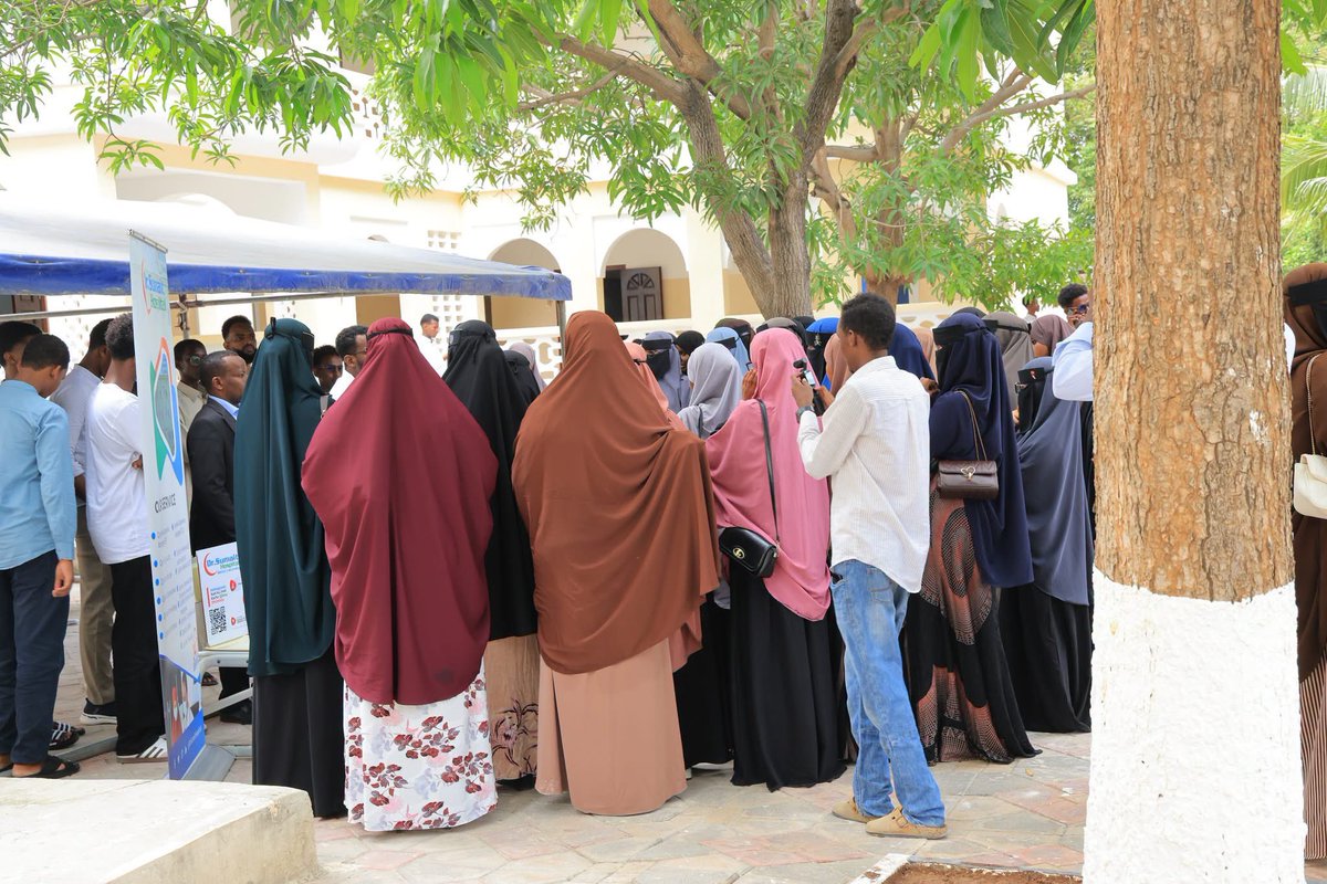DrSumaitHosp's tweet photo. Dr. Sumait Hospitals joined SIMAD University’s Student Orientation Week, highlighting its healthcare services and the 40% discount available to students and their families through the hospital’s Health Card.

More info: https://t.co/CKbM5GtIEW⁠
#DrSumaitHospital #SIMADUniversity https://t.co/ko0ufU2qvK