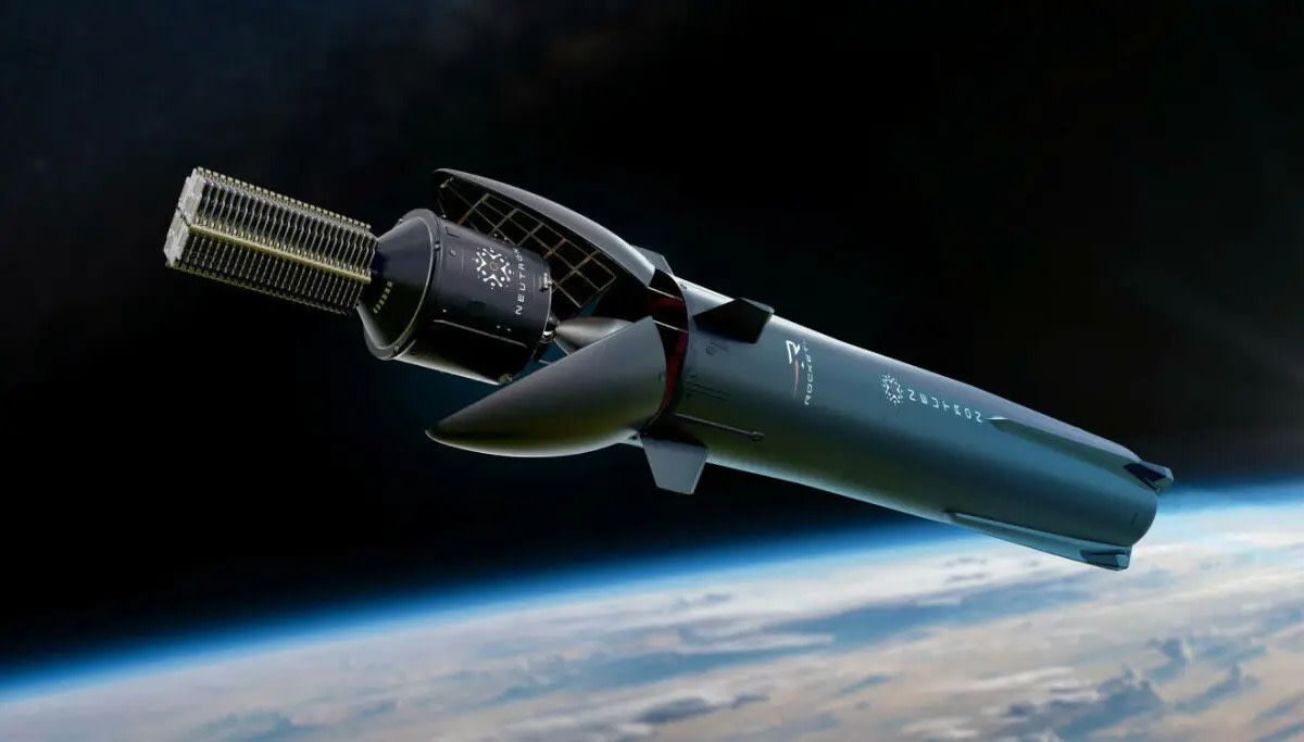 spaceiucom's tweet photo. Rocket Lab’s next-gen Neutron rocket is officially delayed until 2027.

The partially reusable rocket’s first launch has been pushed back due to manufacturing issues with its carbon-fiber fuel tank domes.
-
-
-
#RocketLab #spaceexploration #spaceflight #Aerospace #rocketlaunch https://t.co/pFaTHT6M31